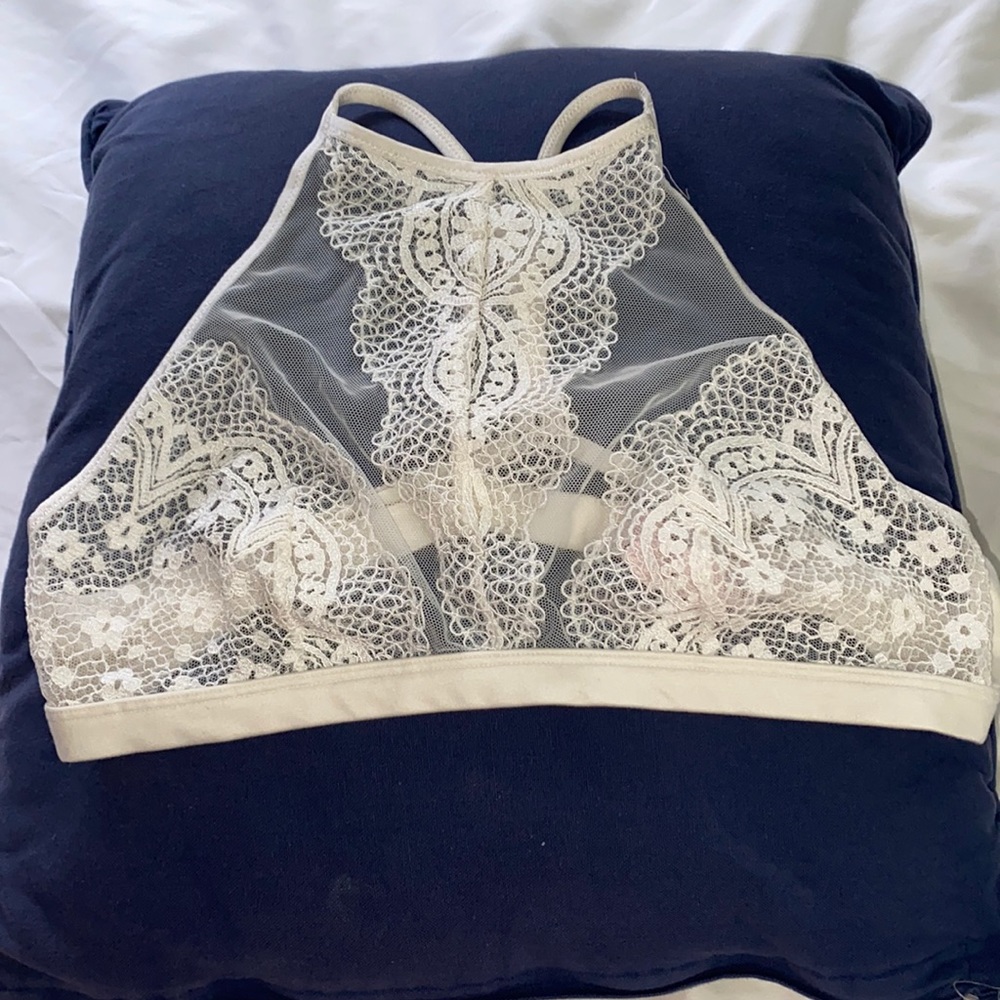 Lace Full Frontal Mesh Bralette